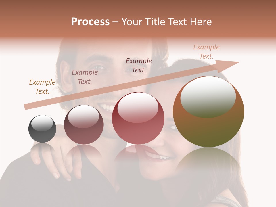 Married Cut Out European PowerPoint Template