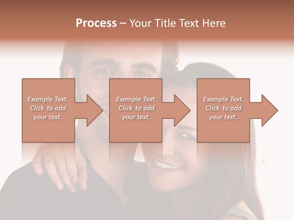 Married Cut Out European PowerPoint Template