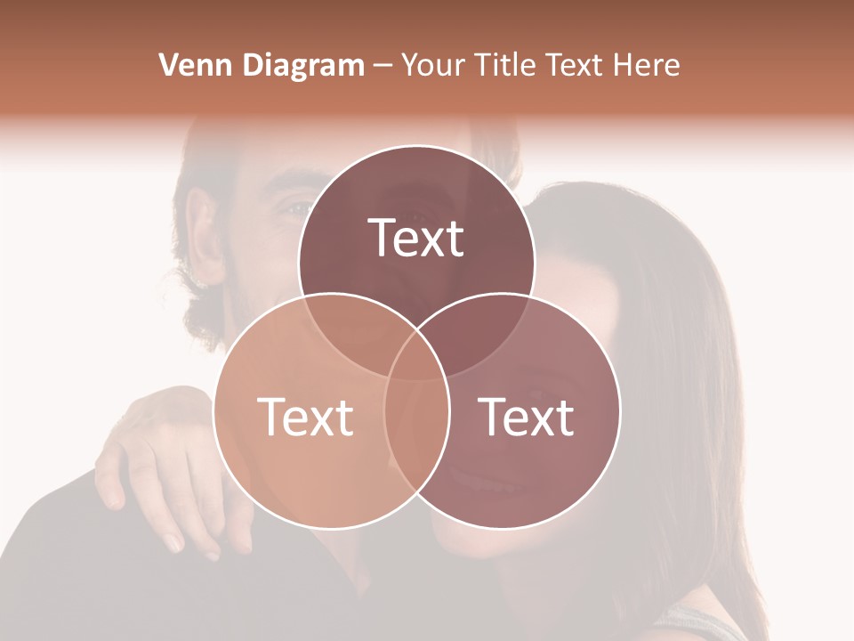 Married Cut Out European PowerPoint Template