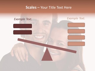 Married Cut Out European PowerPoint Template