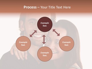 Married Cut Out European PowerPoint Template