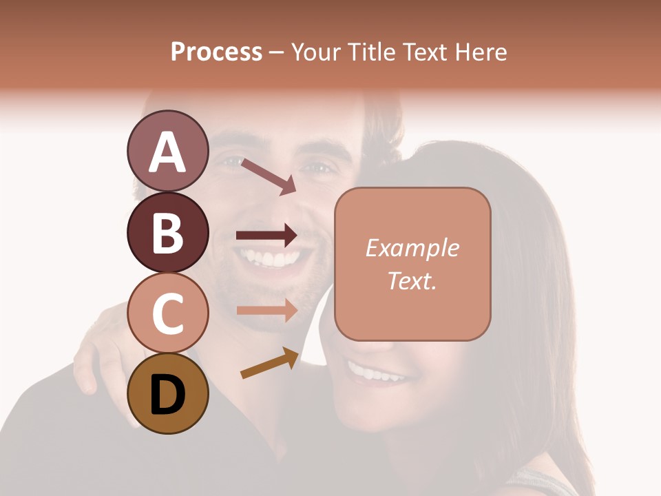 Married Cut Out European PowerPoint Template