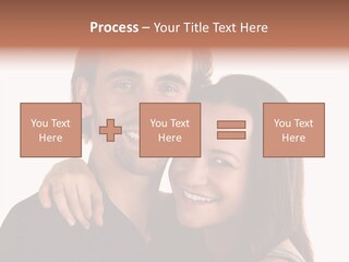 Married Cut Out European PowerPoint Template