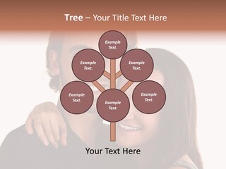 Married Cut Out European PowerPoint Template