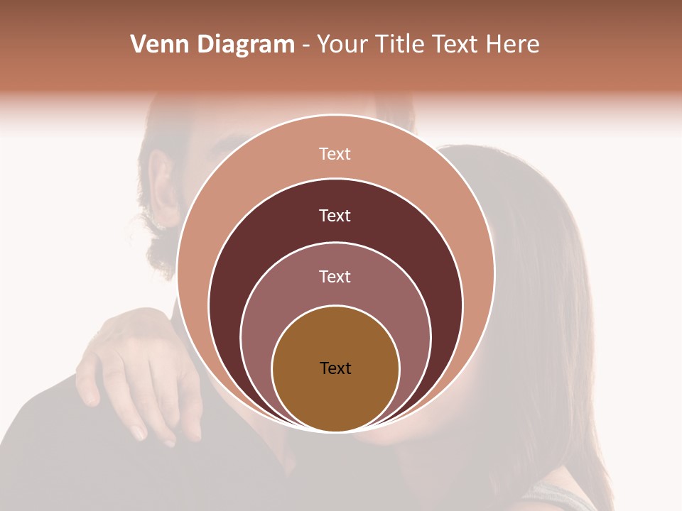 Married Cut Out European PowerPoint Template