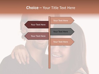 Married Cut Out European PowerPoint Template