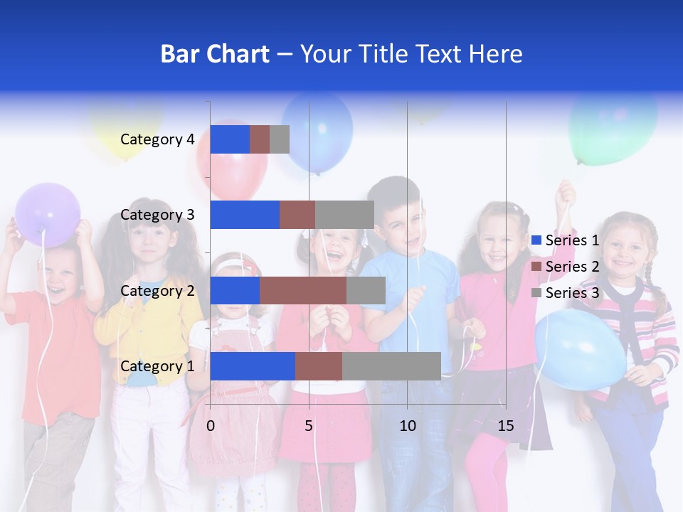Life Childhood Line PowerPoint Template
