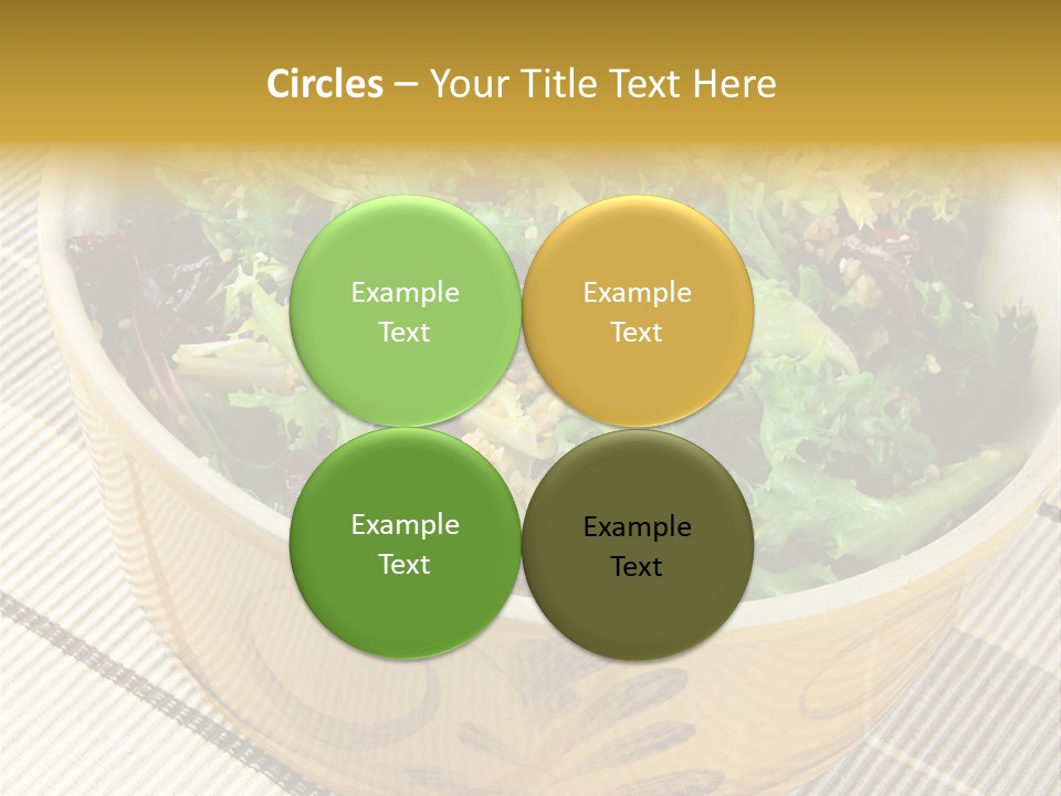 Fork Dish Lunch PowerPoint Template