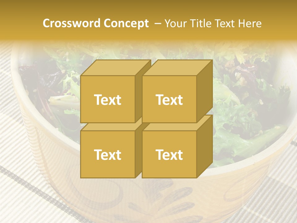 Fork Dish Lunch PowerPoint Template