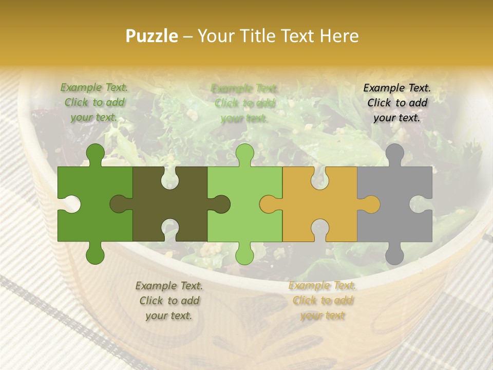 Fork Dish Lunch PowerPoint Template