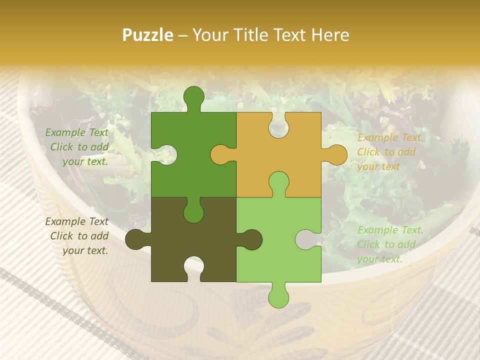 Fork Dish Lunch PowerPoint Template