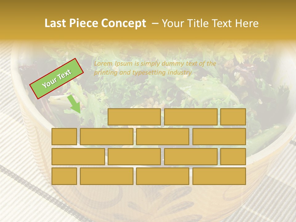 Fork Dish Lunch PowerPoint Template