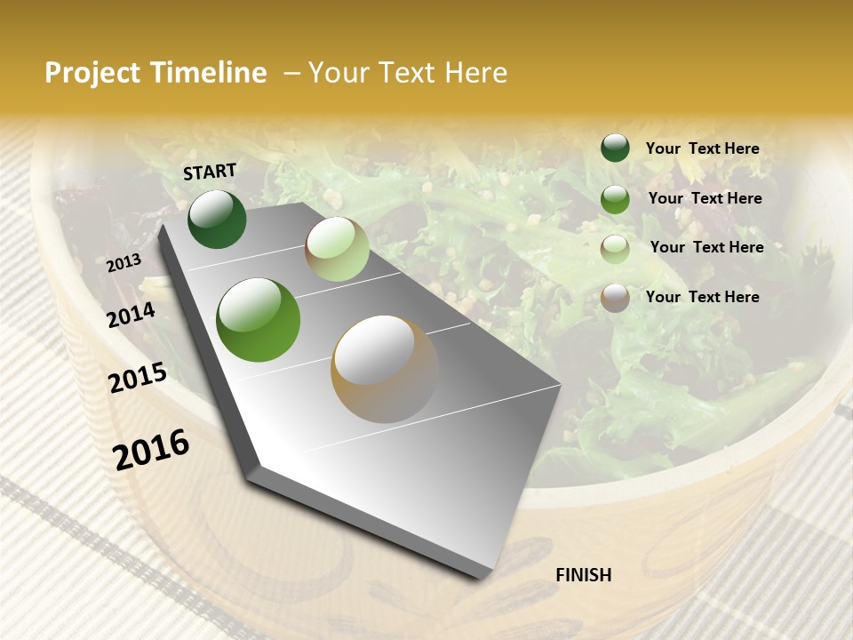 Fork Dish Lunch PowerPoint Template
