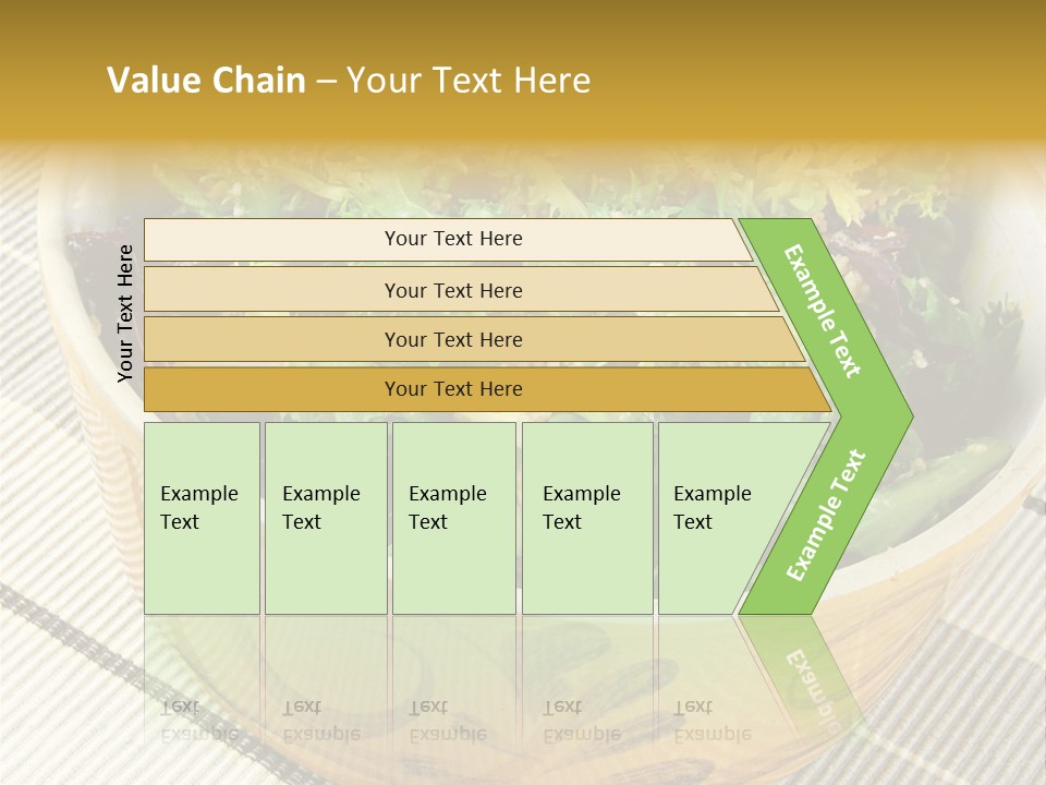 Fork Dish Lunch PowerPoint Template