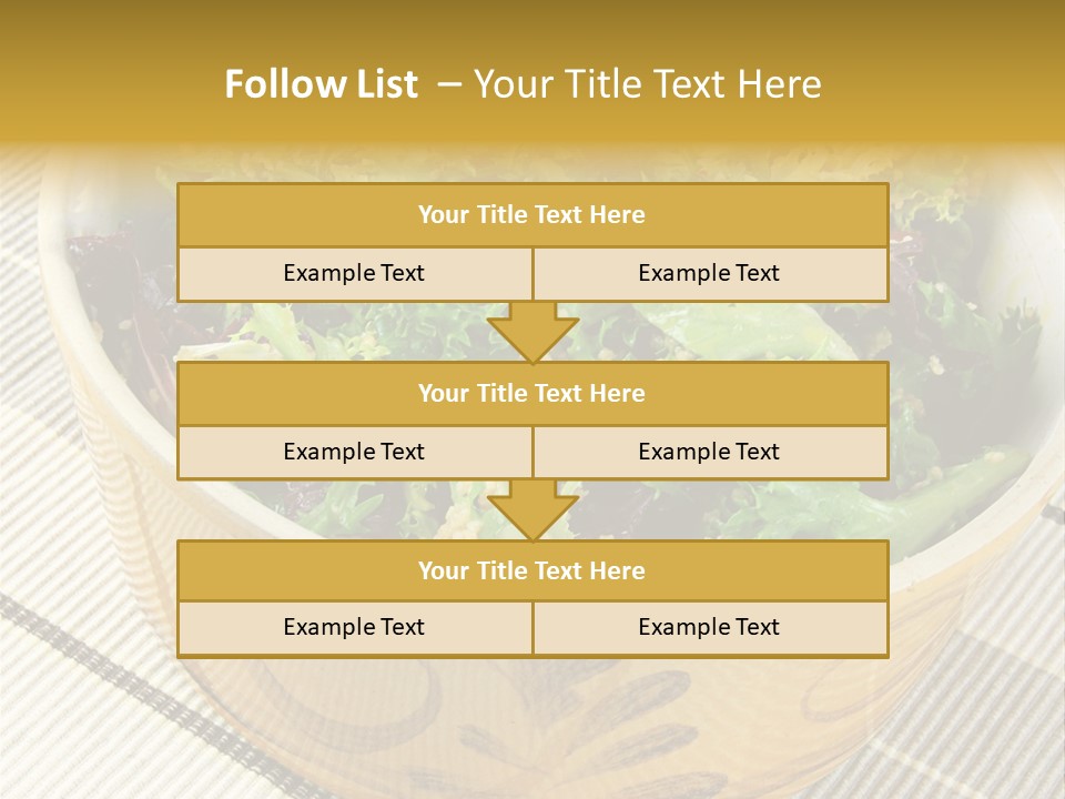 Fork Dish Lunch PowerPoint Template