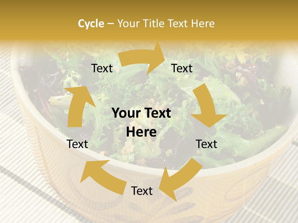 Fork Dish Lunch PowerPoint Template