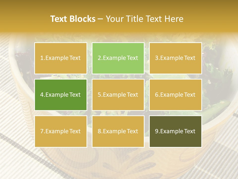Fork Dish Lunch PowerPoint Template