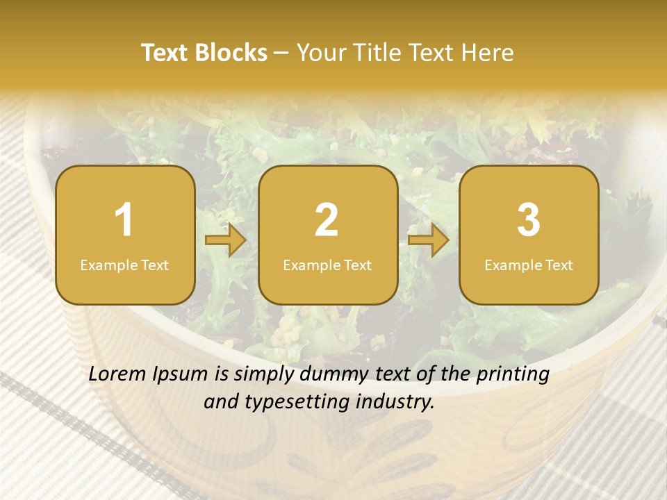 Fork Dish Lunch PowerPoint Template