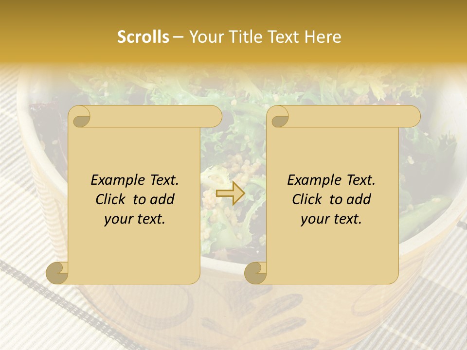 Fork Dish Lunch PowerPoint Template