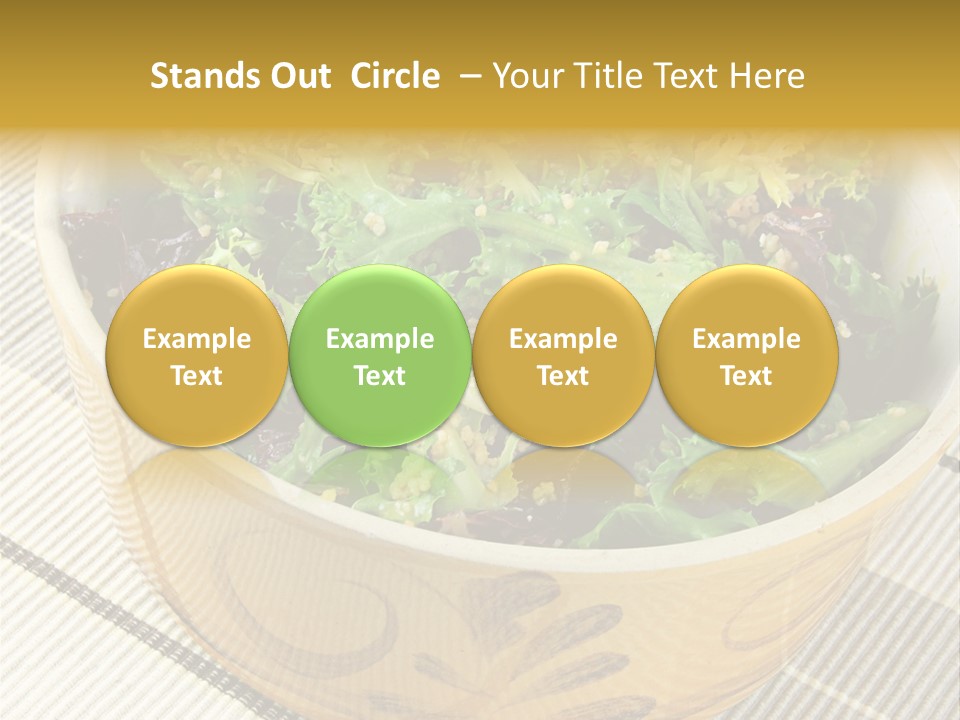 Fork Dish Lunch PowerPoint Template