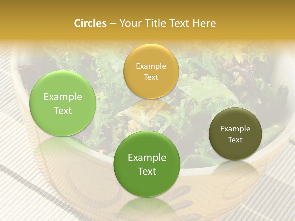 Fork Dish Lunch PowerPoint Template