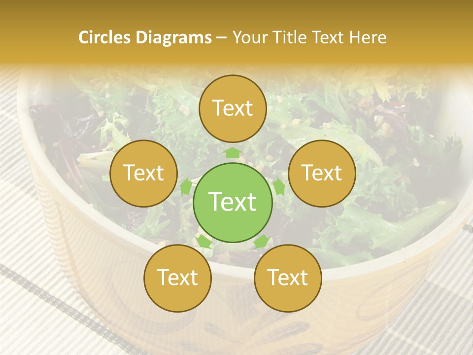 Fork Dish Lunch PowerPoint Template