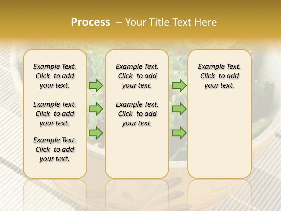 Fork Dish Lunch PowerPoint Template