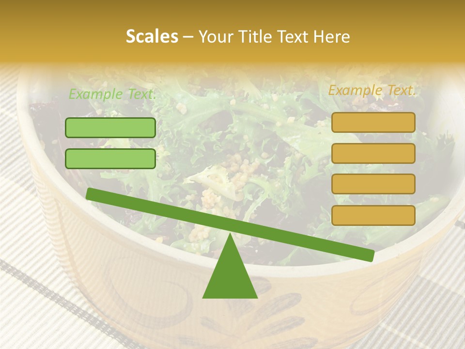 Fork Dish Lunch PowerPoint Template