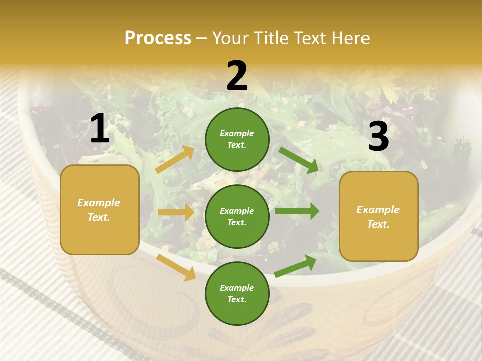 Fork Dish Lunch PowerPoint Template