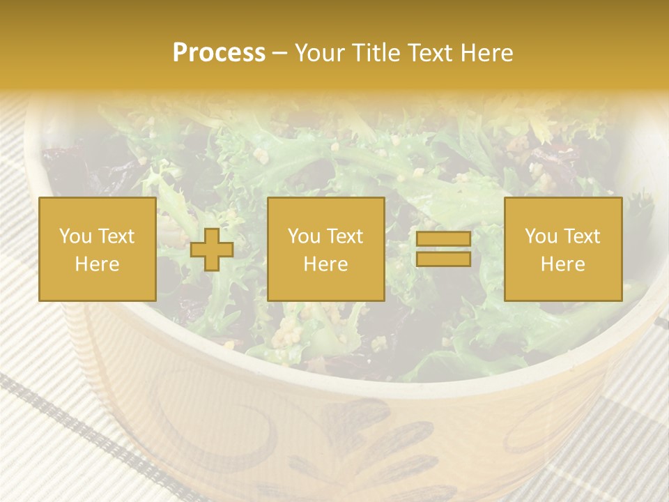 Fork Dish Lunch PowerPoint Template