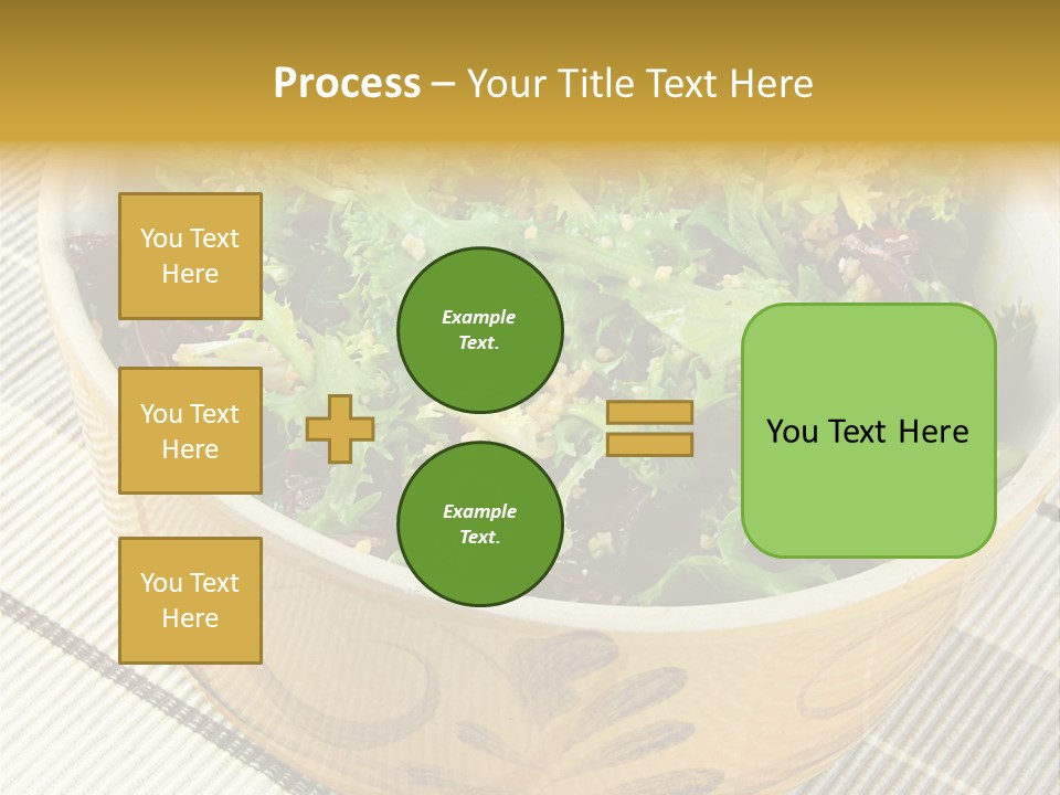 Fork Dish Lunch PowerPoint Template