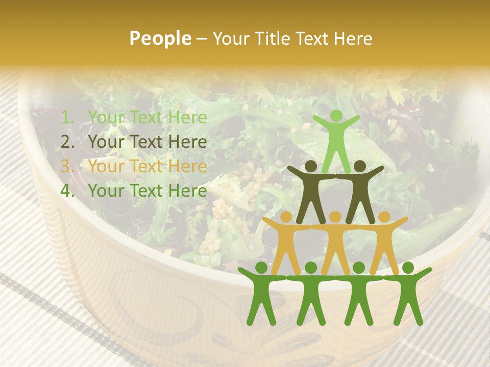 Fork Dish Lunch PowerPoint Template