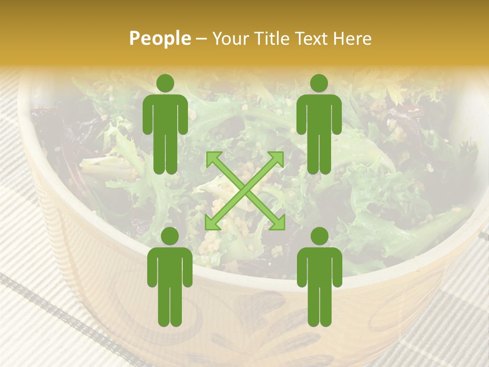 Fork Dish Lunch PowerPoint Template