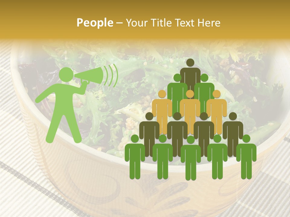 Fork Dish Lunch PowerPoint Template