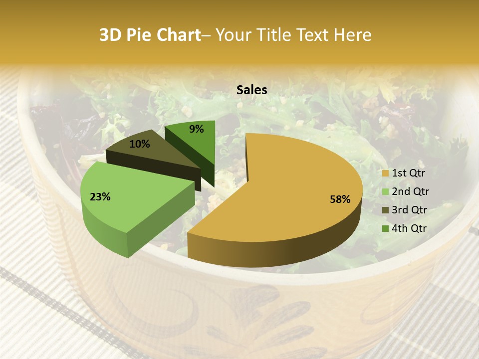 Fork Dish Lunch PowerPoint Template