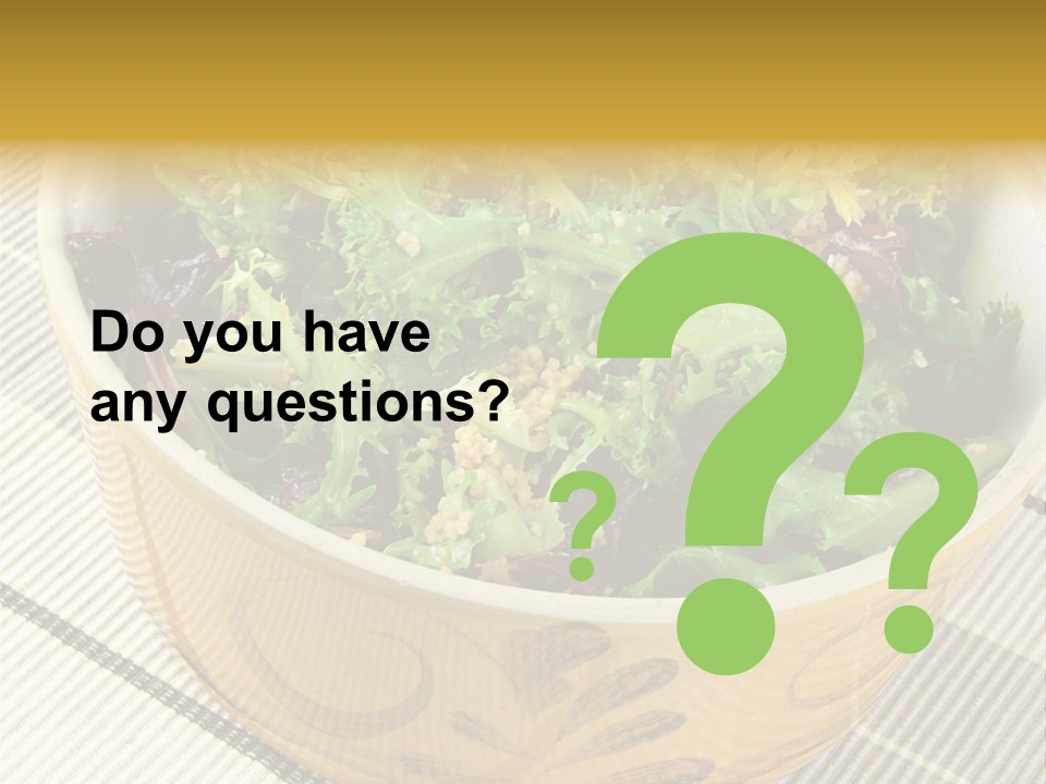 Fork Dish Lunch PowerPoint Template