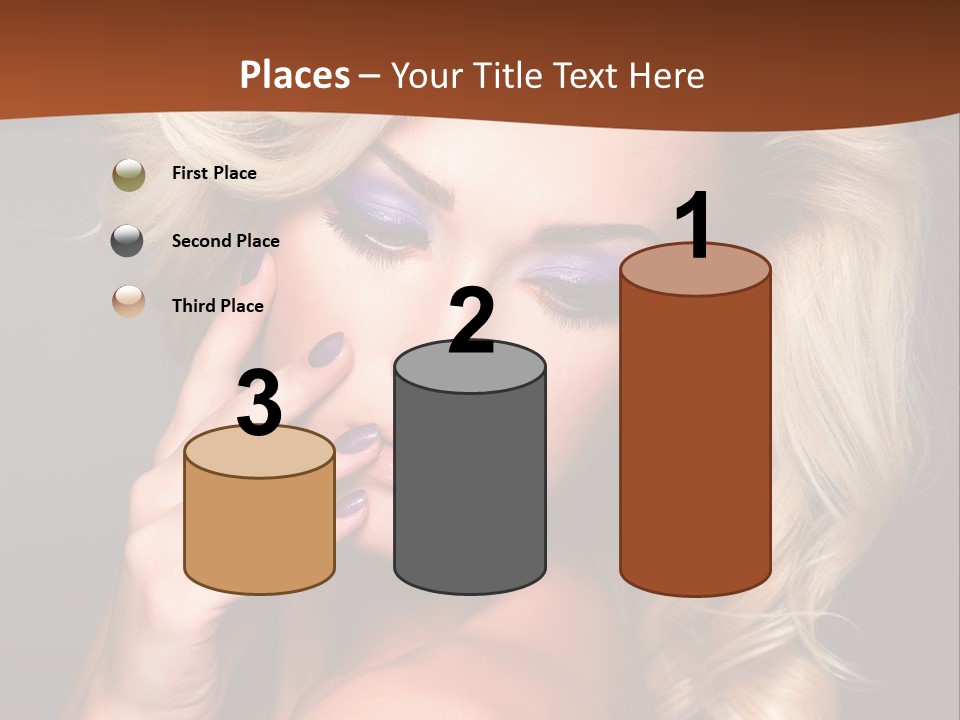 Closeup Elegance Fashion PowerPoint Template