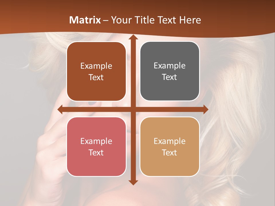 Closeup Elegance Fashion PowerPoint Template