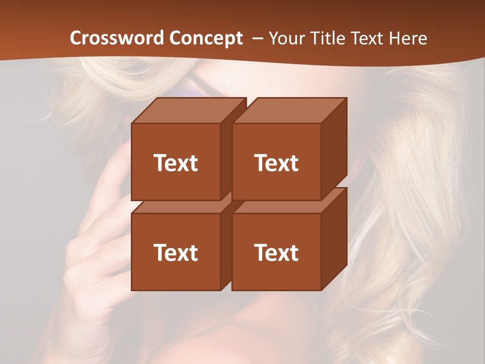 Closeup Elegance Fashion PowerPoint Template