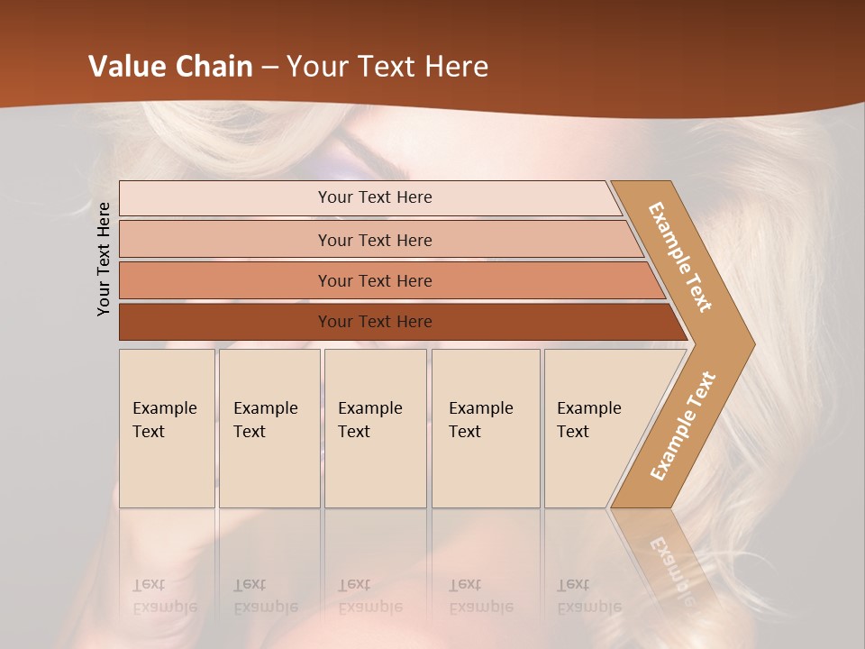 Closeup Elegance Fashion PowerPoint Template