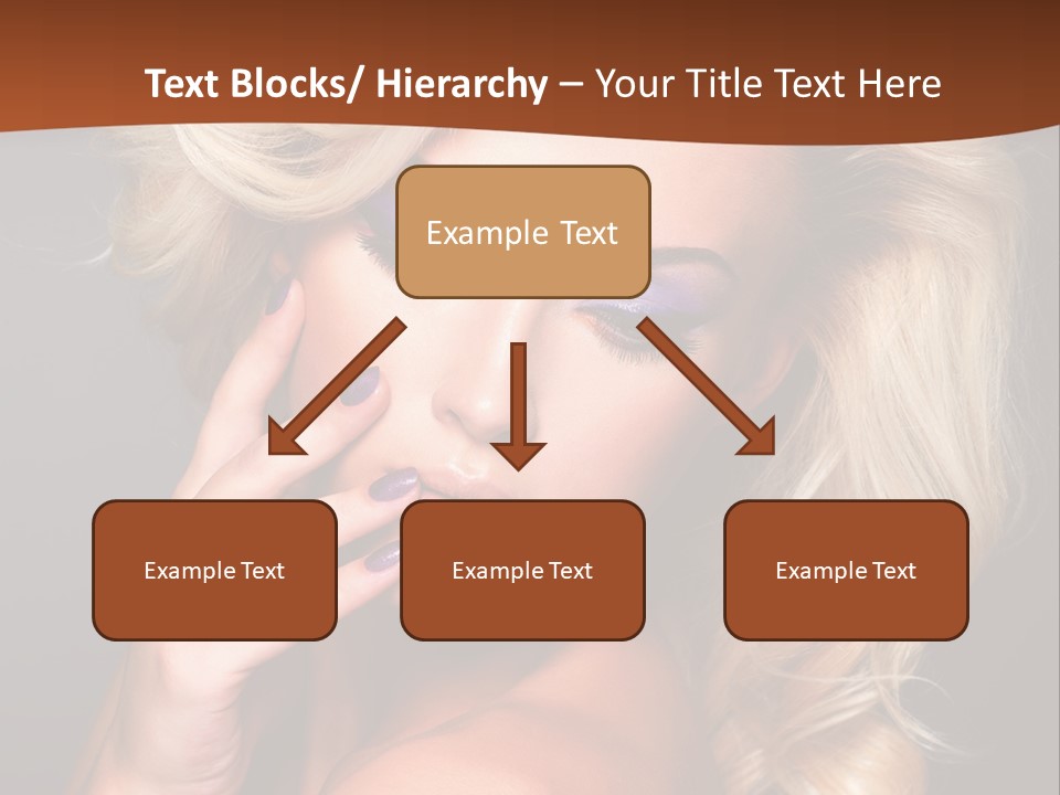 Closeup Elegance Fashion PowerPoint Template