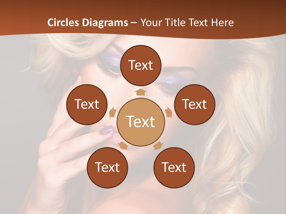 Closeup Elegance Fashion PowerPoint Template