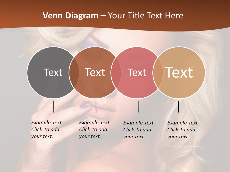 Closeup Elegance Fashion PowerPoint Template