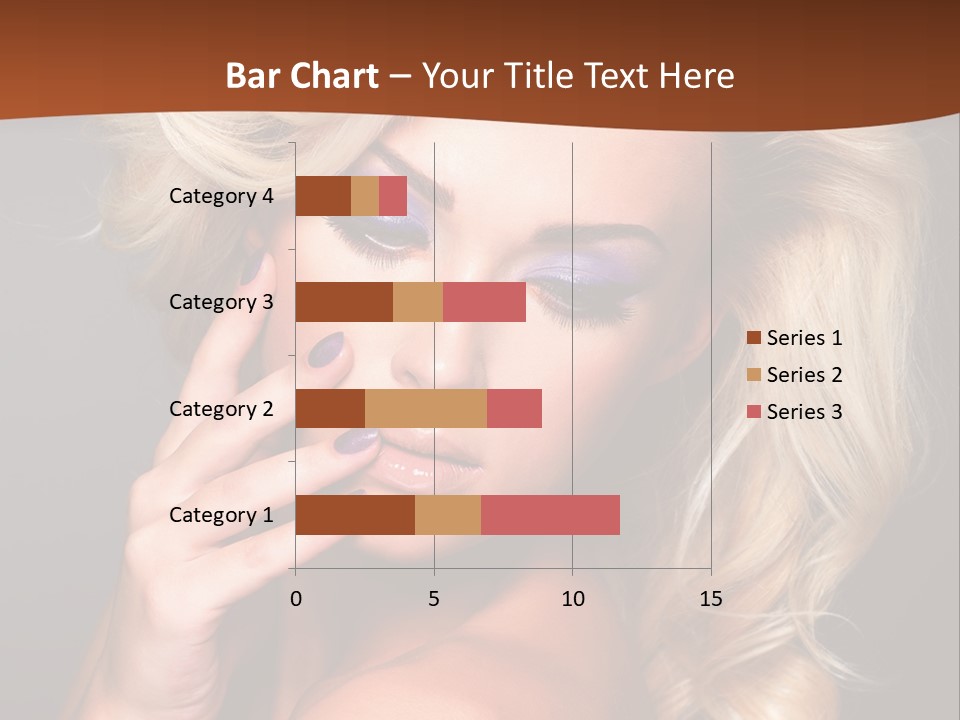 Closeup Elegance Fashion PowerPoint Template