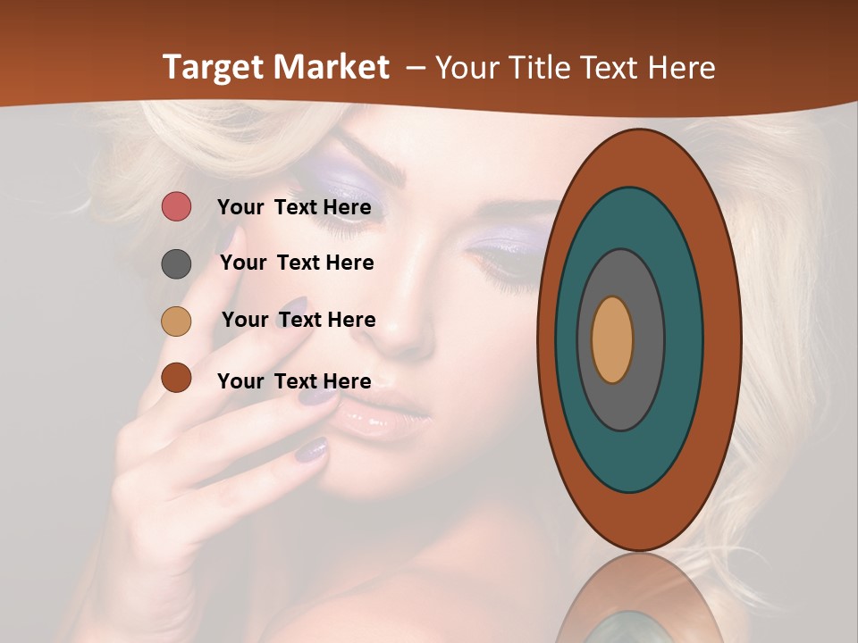 Closeup Elegance Fashion PowerPoint Template