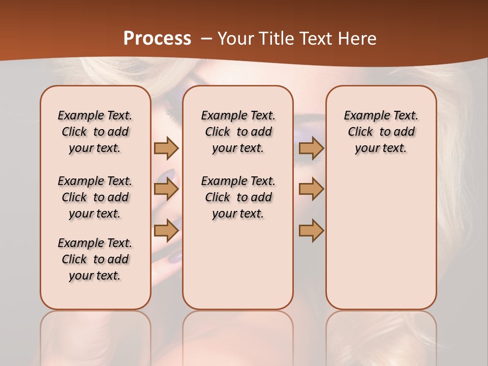 Closeup Elegance Fashion PowerPoint Template