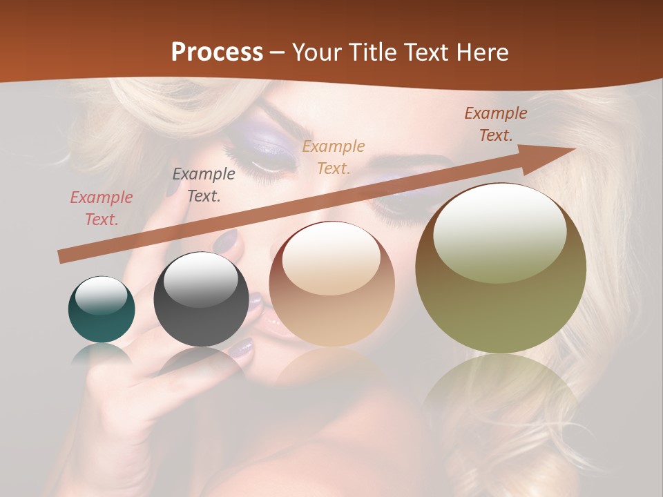 Closeup Elegance Fashion PowerPoint Template