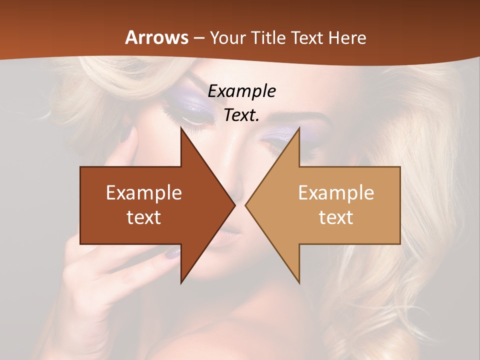 Closeup Elegance Fashion PowerPoint Template