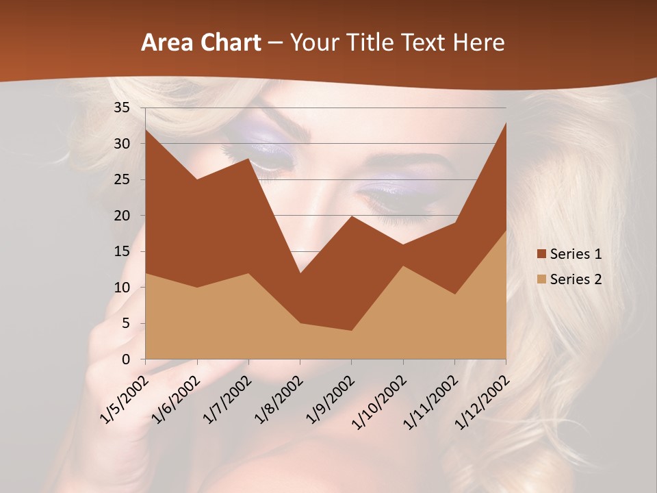 Closeup Elegance Fashion PowerPoint Template