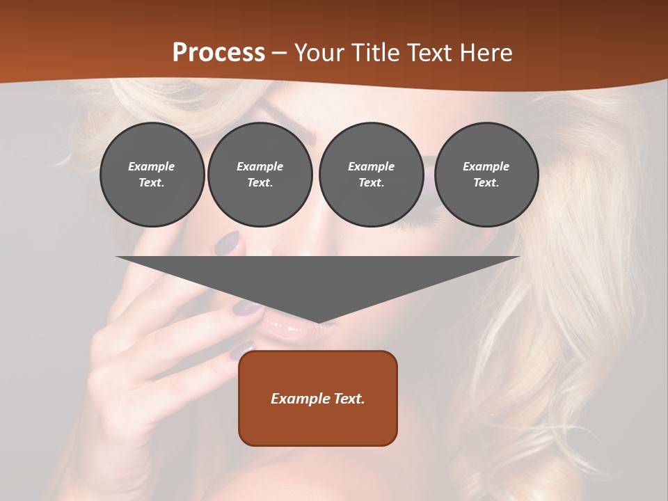 Closeup Elegance Fashion PowerPoint Template